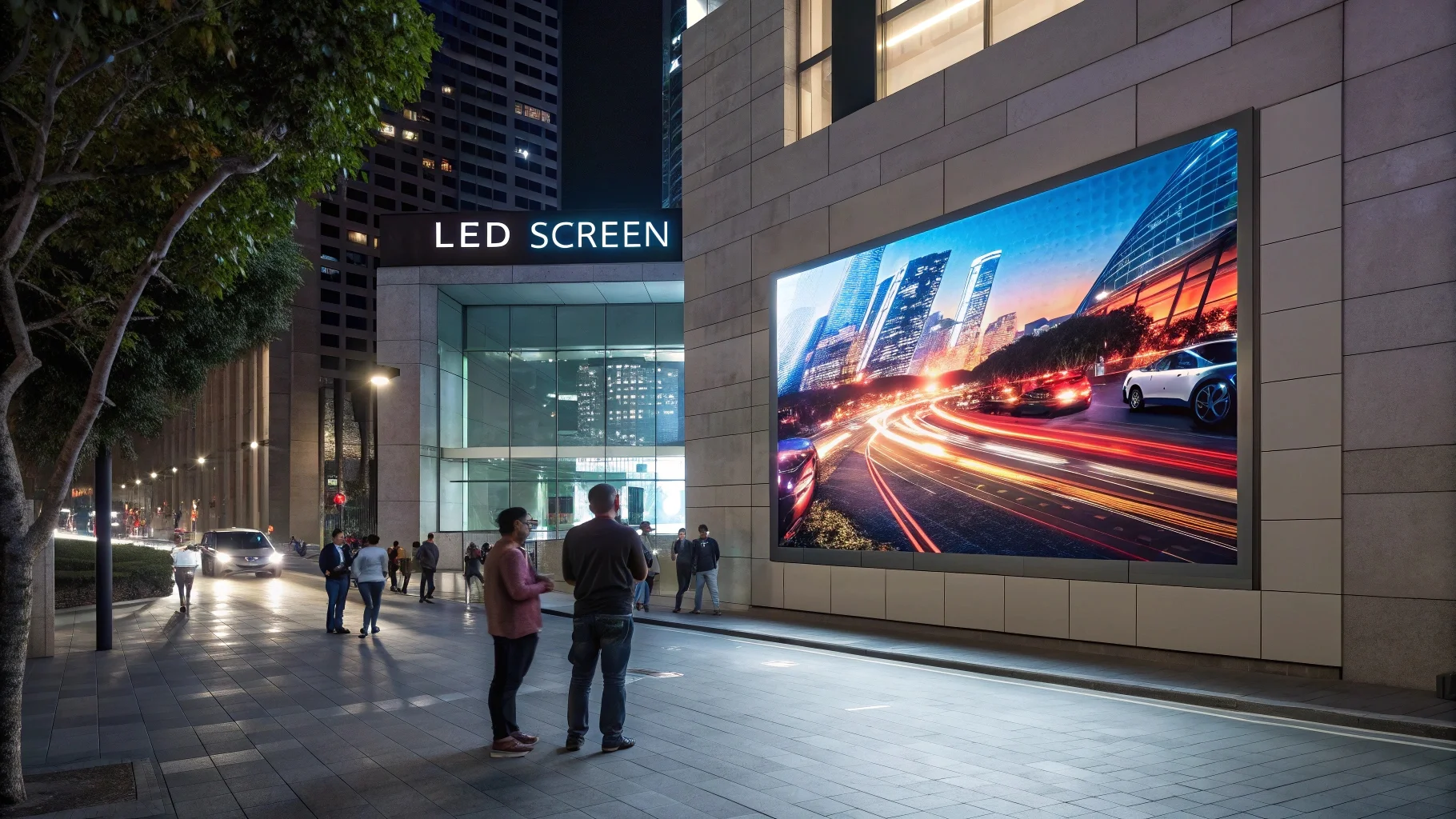 Купить LED экран для рекламы